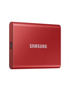 Mer om Samsung T7 Portable SSD, 500 GB, USB-C, rød