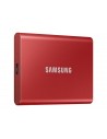 Samsung T7 Portable SSD, 500 GB, USB-C, rød